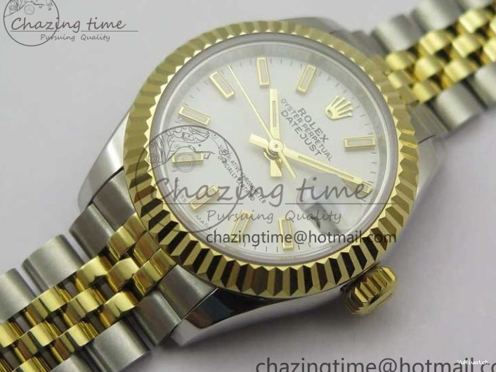 Jubilee SS Maker Datejust Best 279173 BP ETA2671 YG YG Bracelet Edition SS Dial 28mm on White 0112